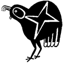 Zuni drawing of a quail bird