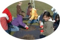 Image showing children participating in out science education program